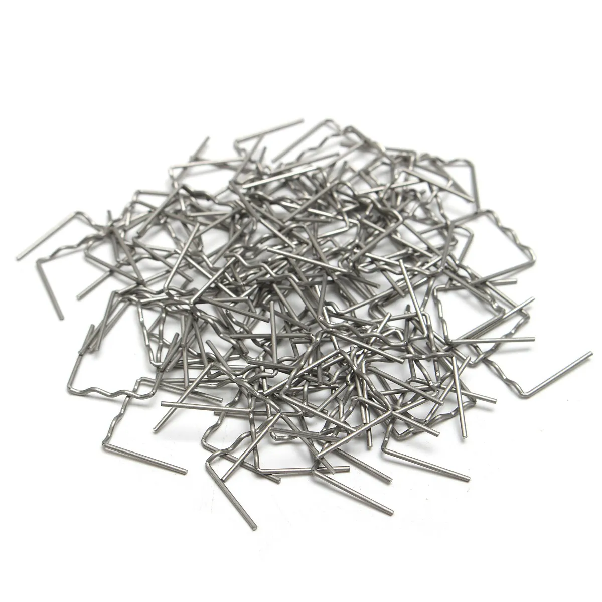 

Newest 100 pcs Car Bumper Spoiler Weld Repair Tools 0.8mm Flat Staples Hot Stapler