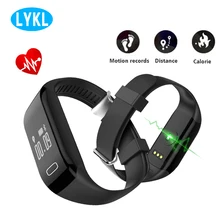 Смарт-H3 монитор сердечного ритма активности Фитнес трекер Браслет часы браслет для IOS и Android смартфон PK Miband2