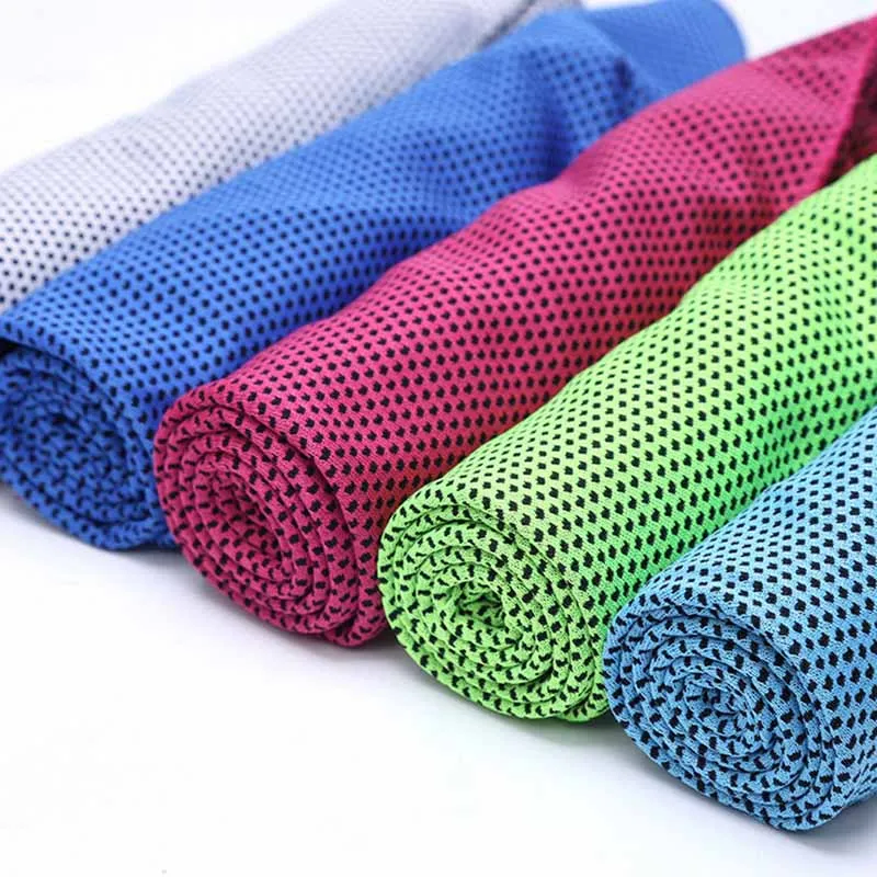 Summer Outdoor Sports Towel Ice Cold Towel Scarf Running Yoga Travel Gym Camping Golf Workout Cooling Towel Chilling Neck Wrap (24)
