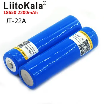 

LiitoKala 18650 3.7V 2200mA Rechargeable lithium battery Light Flashlight batteries LED light battery + Pointed