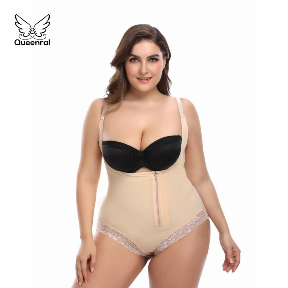 Women bodysuit waist Slimming compression shapewear plus size