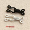 10pcs/lot White and Black Hook Button for Garment Handmade Buttons for DIY Sewing Accessories(KK-567) 1