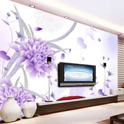 Beibehang заказ обои большая Настенная картина ручной работы цветок 3D рамки ТВ задний план стены papel де parede обои