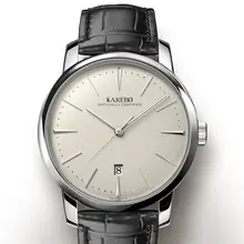 KAREBO Men Business Ultrathin Mechanical Wristwatch With ETA2824-2 Automtatic Self-Wind Movement Watch