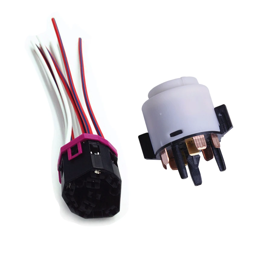 5 Sets TUKE OEM Starter Electrical Ignition Switch + Connecteur Plug