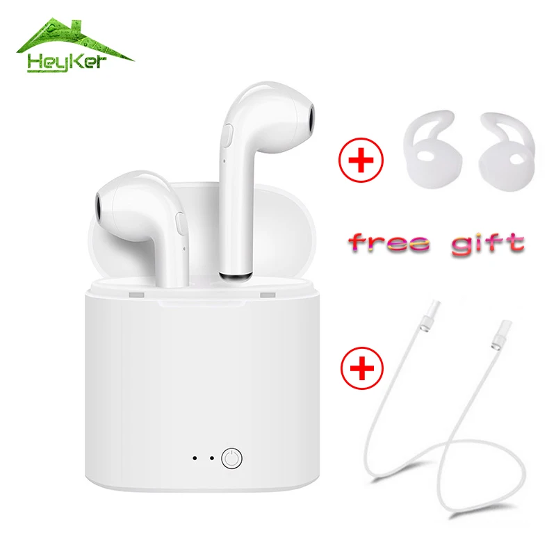 Goede I7s TWS Mini Dubbele Oor Draadloze Bluetooth Koptelefoon Niet Air Pods Oordopjes Headset Voor iPhone Android Fones De Ouvido Xaomi xiomi