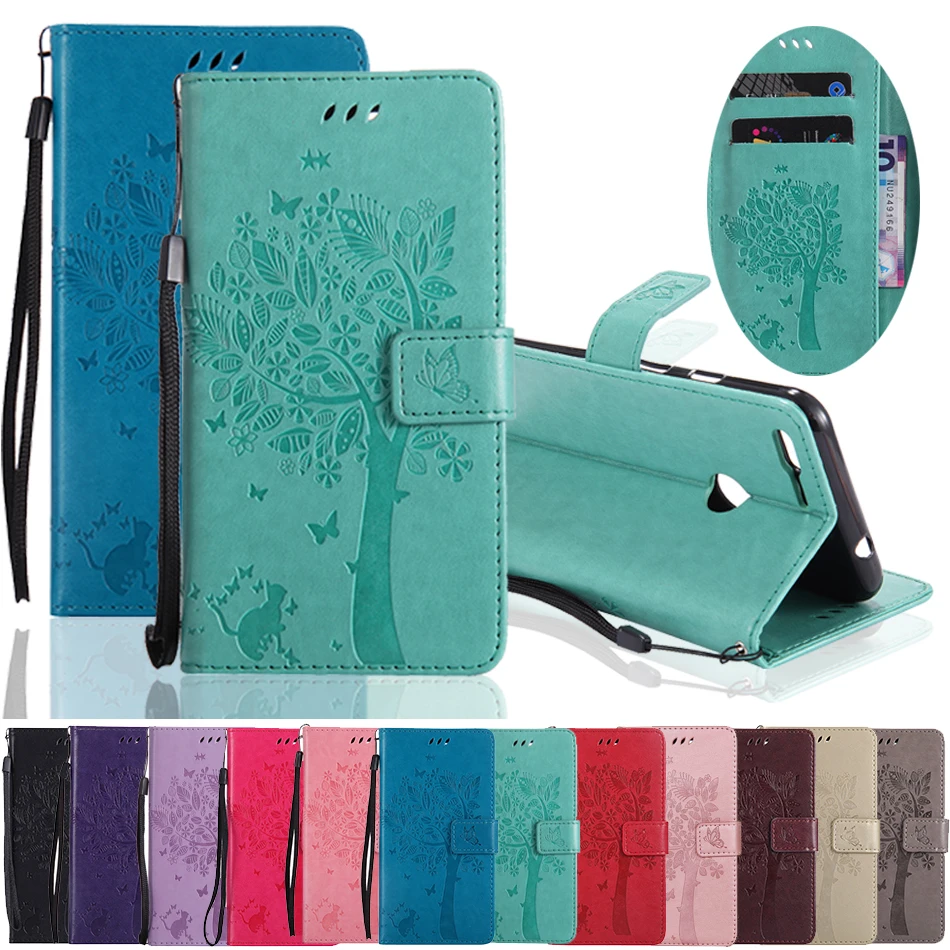 

Phone Shell for Google Pixel 5.0" Case Luxury Emboss 3D Stand Wallet Flip Cartoon Cat PU Leather Flip Back Cover Pixel Coque