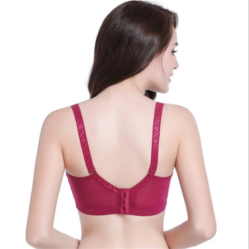 Best Selling Womens Close-fitting Underwear Plus Size C D E Cotton Bras Thin Cups Fashion Push Up Lace Bralette -1