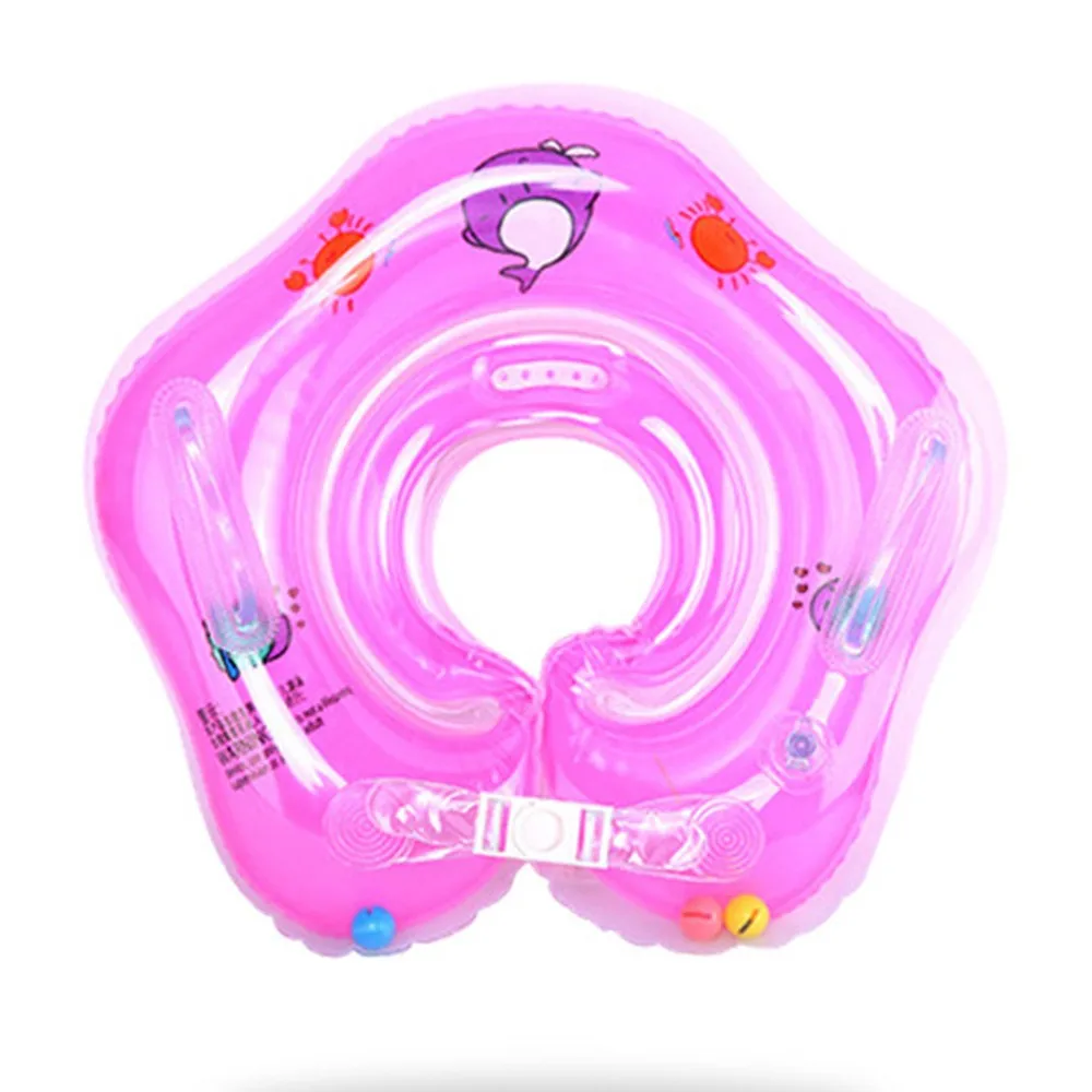 Шорты для плавания детские аксессуары для плавания шеи кольцо надувные колеса новорожденных купальный круг бассейн безопасности плавательный круг для шеи кольца летом игрушки - Цвет: Peacock Blue