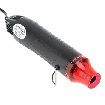 

Quality 110V 300W Diy Using Heat Gun Electric Tool with Shrink Plastic and Black Surface for Heating DIY Accessories and US Plug