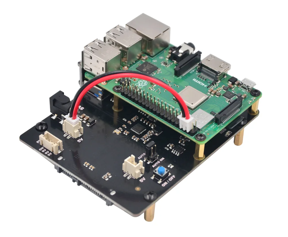 Свободный диск 5 в 4A Raspberry Pi плата расширения жесткого диска поддерживает 4 ТБ SATA
