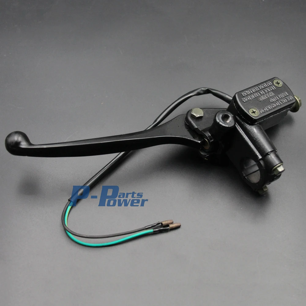 

LEFT FRONT BRAKE MASTER CYLINDER LEVER BRAKE SWITCH GY6 50CC 49CC 125CC 150CC SCOOTER MOPED NEW