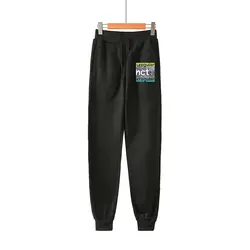 Bts NCT 127 брюки свободные женские/мужские хип-хоп брюки Kpop модные повседневные Высокое качество Новые повседневные теплые брюки тонкие штаны