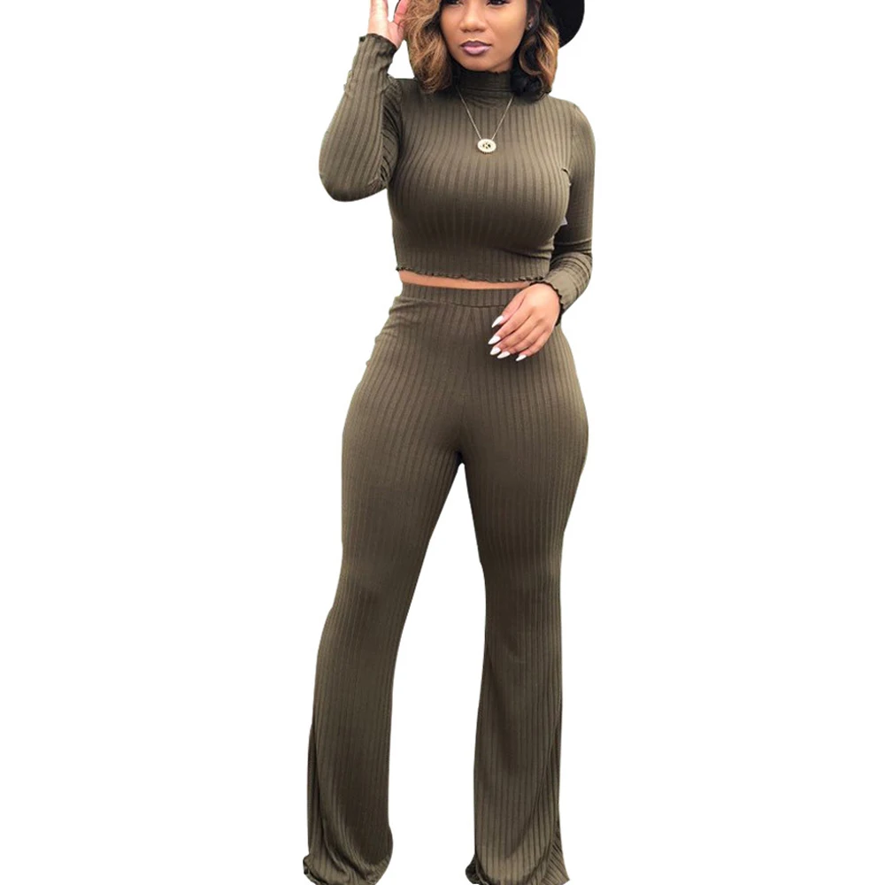 YUYOU Autumn Women Jumpsuits Casual 2 Piece Set Soft Jumpsuit Long Sleeve Solid Wide Leg Jumpsuit Overalls Street wear 