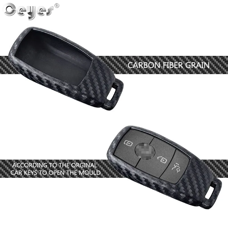 Car Styling Auto Protection Key Shell Fob Holder Cover Case For Mercedes Benz Class E200 E260 E300 W213 S Accessories key case cover key case car key shell flip key fob shell