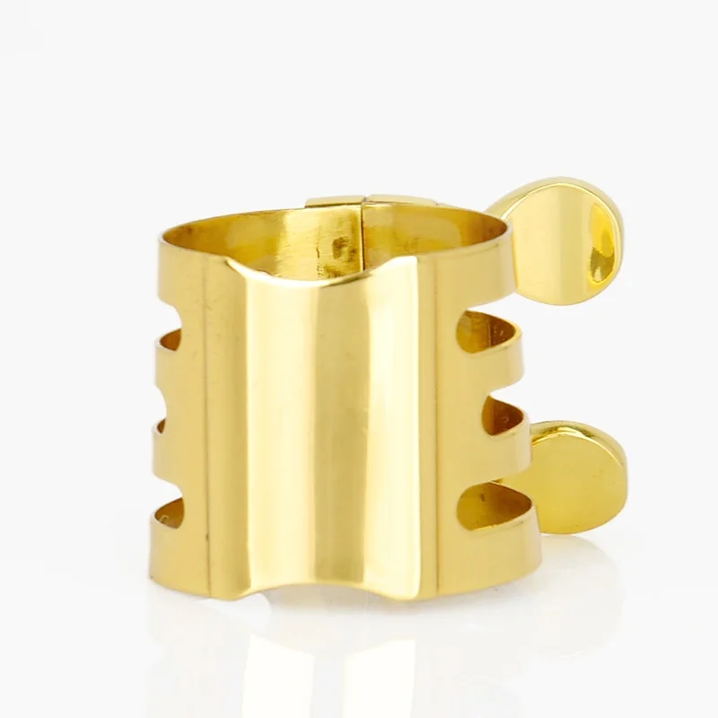 

Bb clarinet mouthpiece clips sachs clamp alto saxophone metal ligature sachs reed clip teno saxophone E flat ligatures sax clip