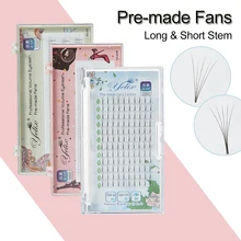 Русские объемные ресницы, готовые вееры для ресниц, 2d 3d 4d 5d 6d, Индивидуальные ресницы, кластер C/D, локон для наращивания ресниц, поставки, пучки