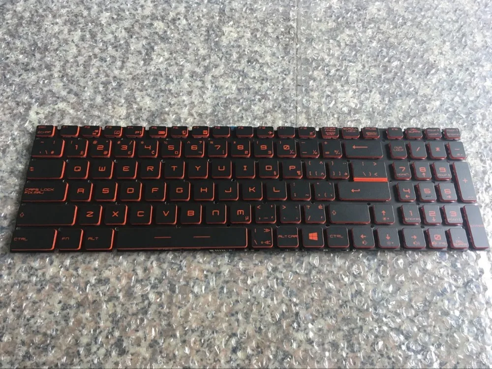 New keyboard for MSI GL72 RU GP72 GE62 GE72 GL62 GS70 GP60 GP62 GT72 GE72 16J9 backlit CF/canadian french layout