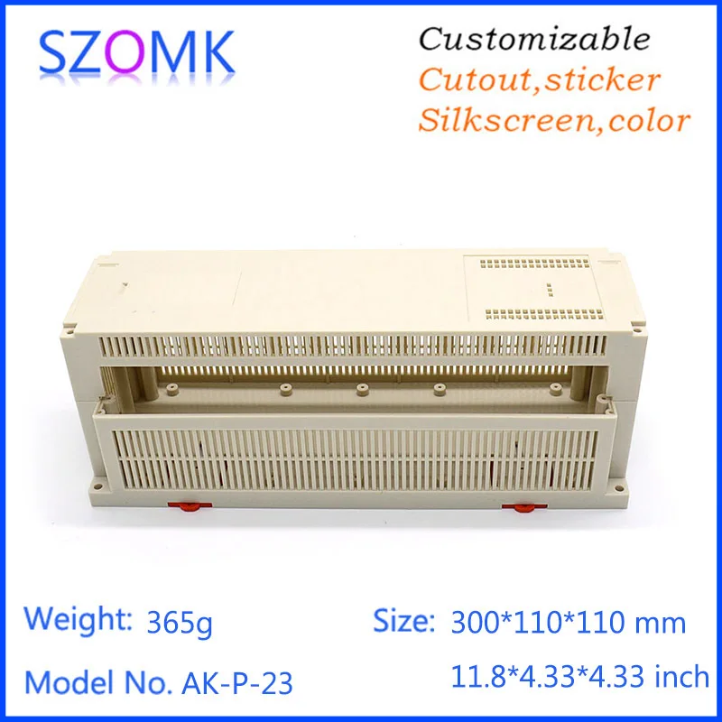 plc plastic din rail enclosure junction housing plastic box enclosure electronic project case instrument enclosure box  (1).jpg