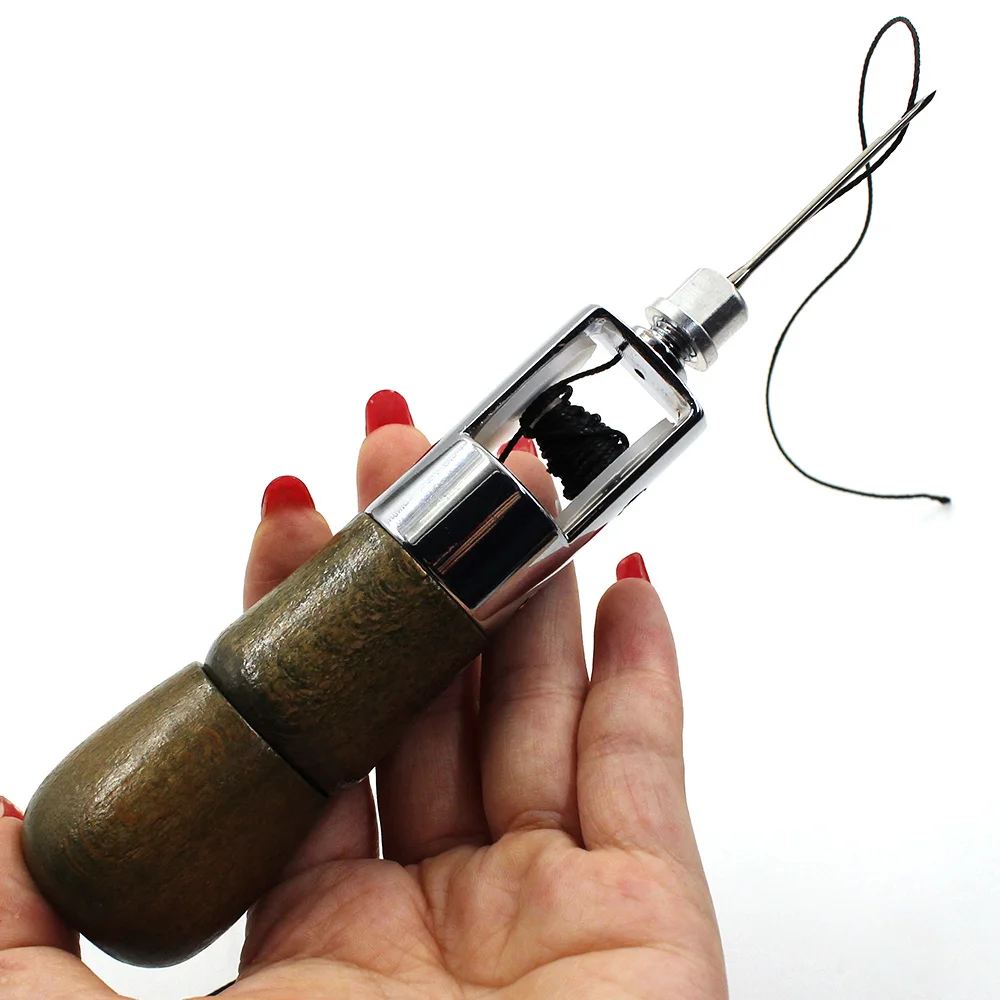 Awl leather sewing tool DIY manual sewing machine leather craft edge stitching belt shoemaker canvas repair tool