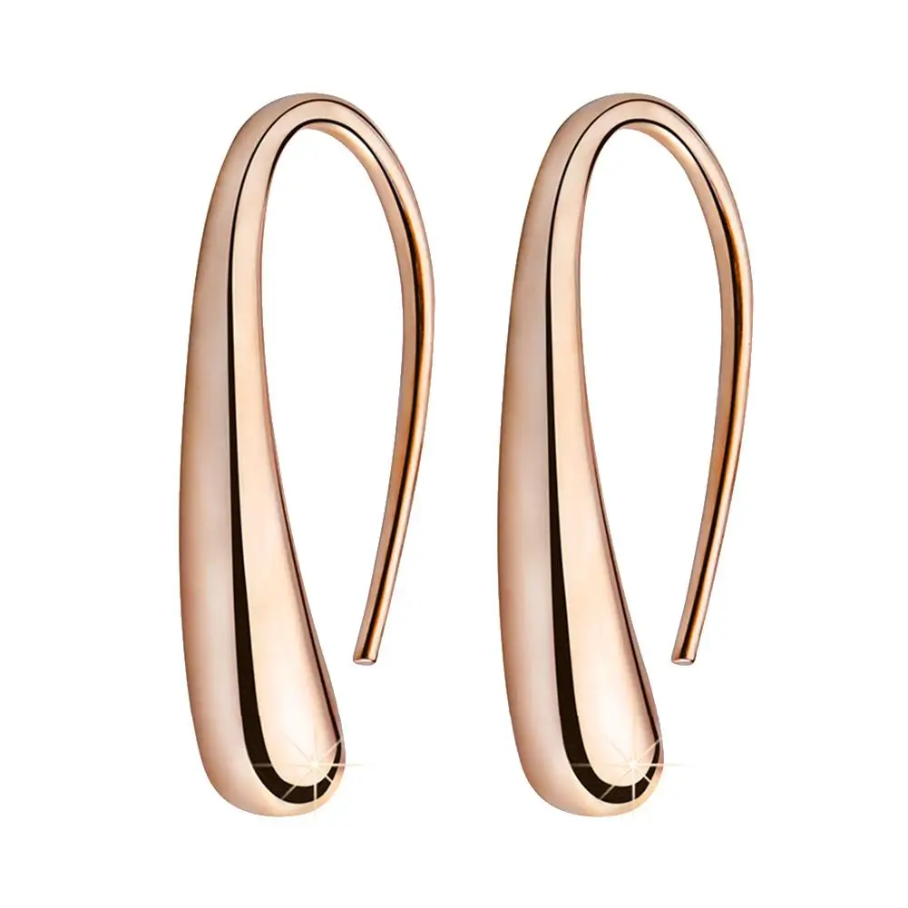 

Women Water Drop Shape Alloy Hook Earrings Piercing Party Jewelry