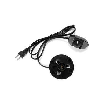 

Himalayan Salt Lamp Electric Power Dimmer Cable Cord Switch E12 Socket US Plug