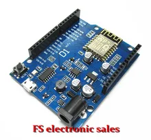 Free Shipping 5 pcs Smart Electronics ESP-12E WeMos D1 WiFi uno based ESP8266 shield for arduino Compatible