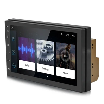 

Android 6.0 Car DVD Player 2 DIN Bluetooth 4.0 DC 12V Handsfree Car GPS Navigator FM Radio WiFi Mirror Link Rear View Function