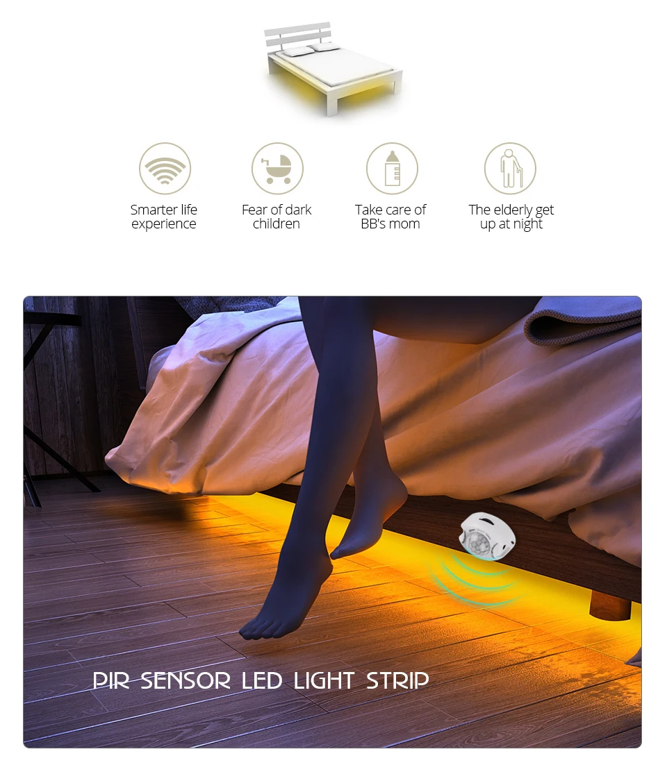 PIR LED Strip light (4)