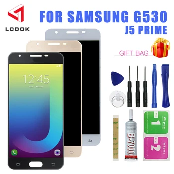 

LCD For Samsung Galaxy J5 Prime G570 G570F On5 2016 G5700 LCD Display Touch Screen Digitizer Assembly Pantalla Single Dual Hole