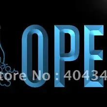 LK744-открытый винный пивной кафе, бар, паб светодиодный неоновый свет знак