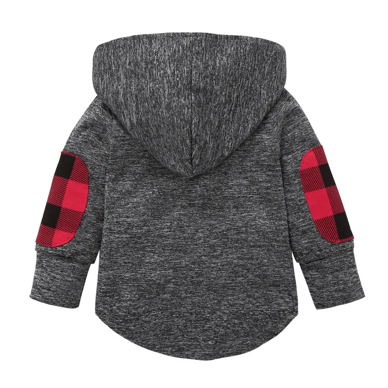 Г. детская теплая одежда Детские пальто свитер для маленьких мальчиков, рубашка хлопковая повседневная одежда в клетку с длинными рукавами для маленьких мальчиков