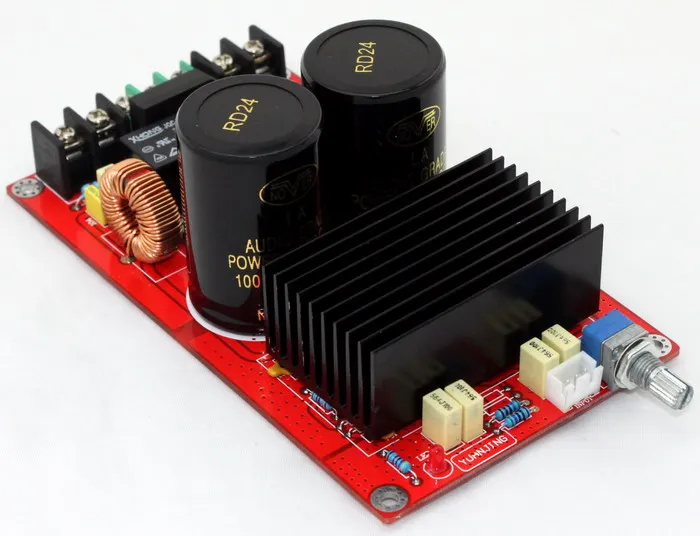 

AC24V 2 * 120W TDA8950 + HSOP24 Class D Digital Audio Amplifier Board with UPC1237 speaker protection