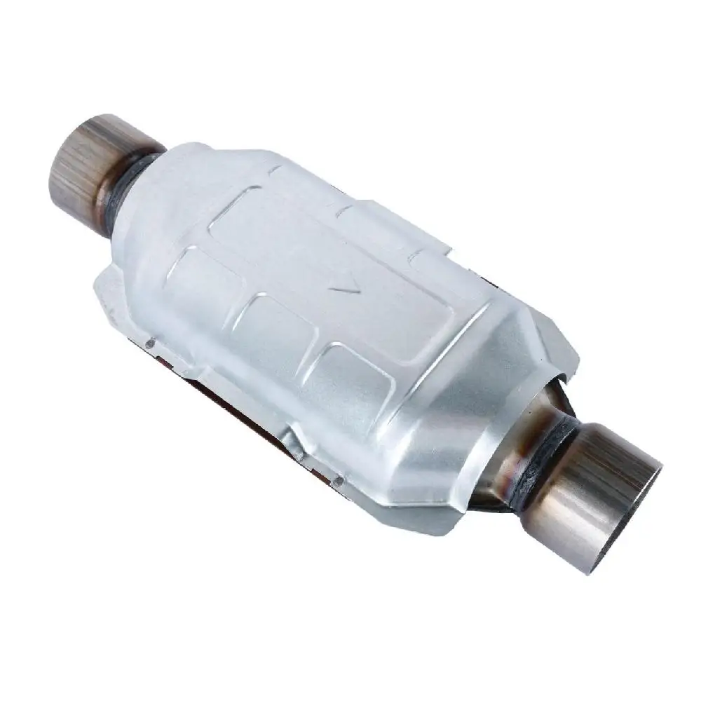 

Partol 2.5inch Universal car catalytic converter replacement parts Greater sound for exhaust system for Cadillac Ford GMC Lexus