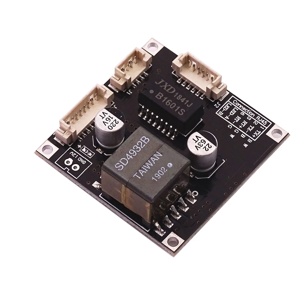 Изолированный модуль питания POE 12 В 1 5 А 15 Вт IEEE802.3af совместимый с большинством