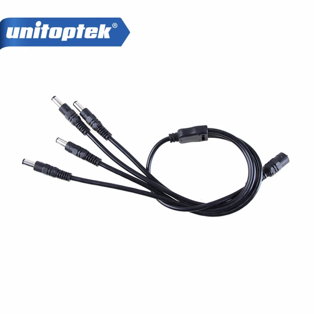  4 In 1 Splitter 5.5x2.1mm Cable Power Cable For CCTV Security Camera 1 To 4 DC Power 4-Port Splitte - 32821924202