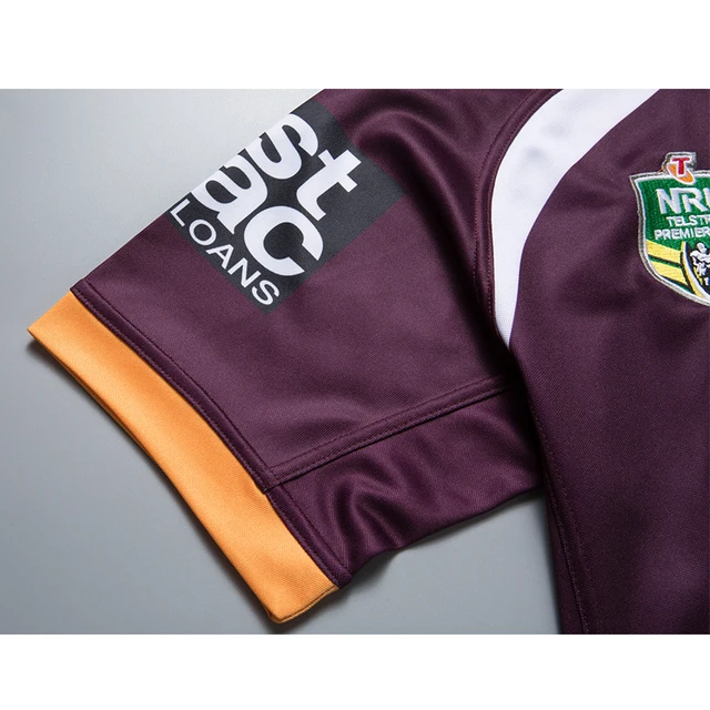 RESYO 2018-2019 Brisbane  Broncos RUGBY JERSEYS  FULL SERIES/Top Quality Free ship