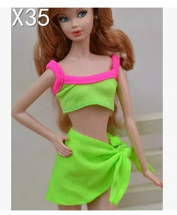 

23 styles for choose Handmade Gifts For Girls Bikini top pant Swimwear Clothes For Barbie Doll BBI00152