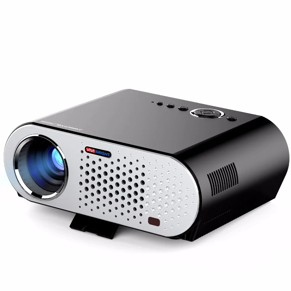 Wireless Bluetooth Android Projector 3200 Lumen Brightness 3D Projector