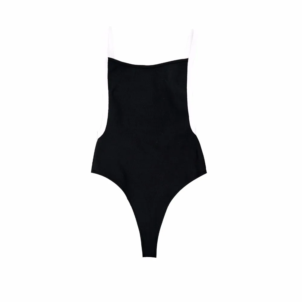 Ladies Summer Sexy BacklessBandage Bodysuit 2018 One Piece Designer