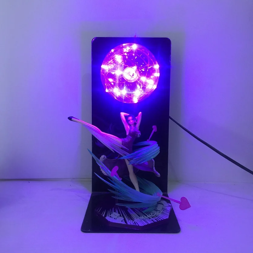 

7 Colors One Piece Boa Hancock Figuarts ZERO Led Light Lamp Action Figure One Piece Anime Model Toy Hancock Luffy Wife 2019