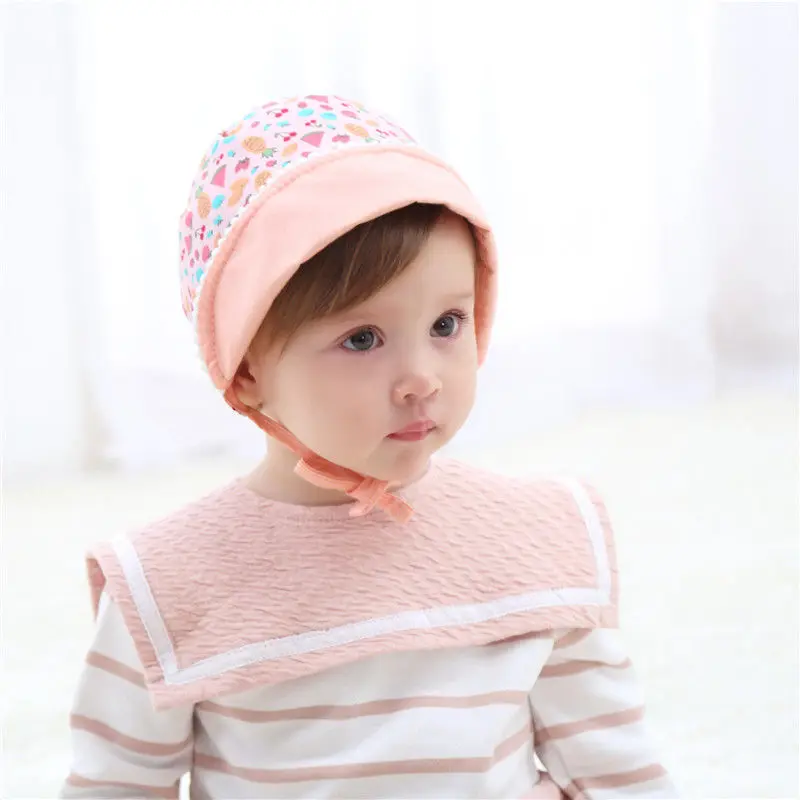 Bnaturalwell/хлопковая шапочка для малышей; милая шапочка для маленьких девочек; шапочка для новорожденных; шапка молочной горничной; реквизит для фотосессии; 1 шт.; H836 - Цвет: H823  Pink