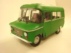 Самодельная Бумажная модель польский автобус Nysa 522 Towos мальчик подарочная бумага ремесло 3D головоломка