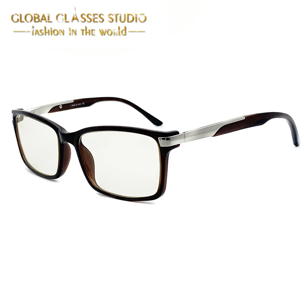 

Anti Blue Light Cutting Lens Ready Glasses Square Shape Acetate Optical Frame Computer Glasses Men Women BO4152