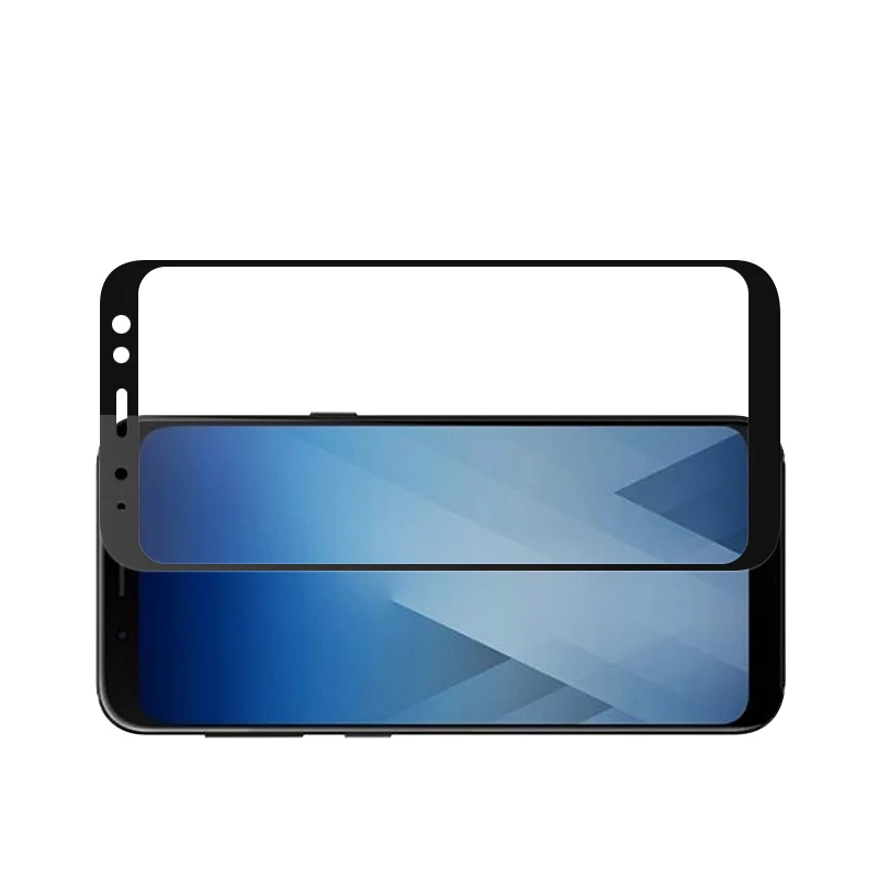 2 шт./лот для Samsung Galaxy A7 2018 закаленное стекло полное покрытие протектор экрана
