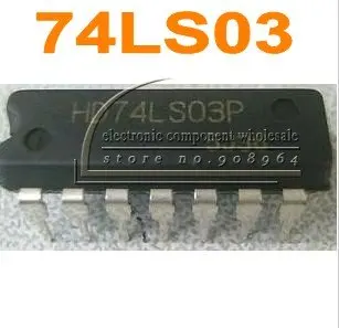 Оптовая продажа 74LS03 SN74LS03 HD74LS03 IC четырехъядерные 2 входные положительные затворы