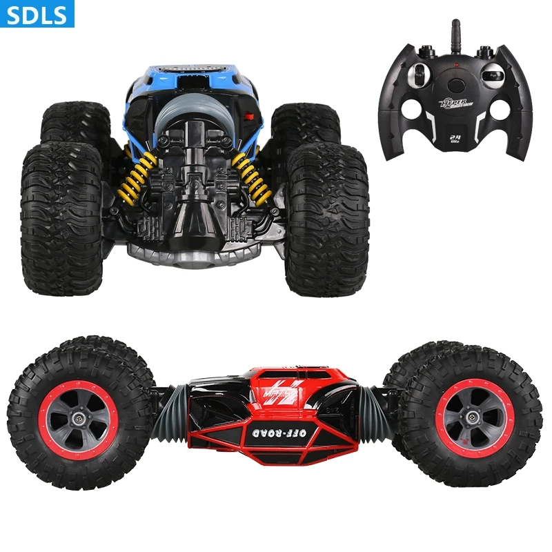 

2.4G Remote Control Stunt Car 360 Degree Rotating RC Truck RC Drift Car Mini RC Car 4WD Two Side Drive Deformation Car