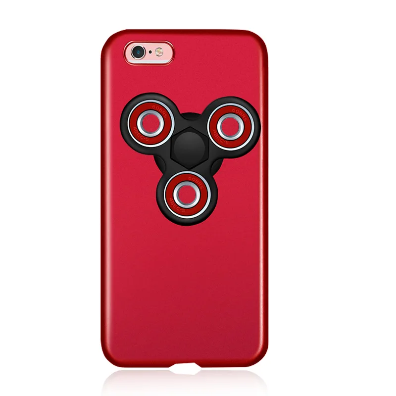 2 in 1 Tri Spinner fidget Matte Phone Case With Finger Spinner for P10