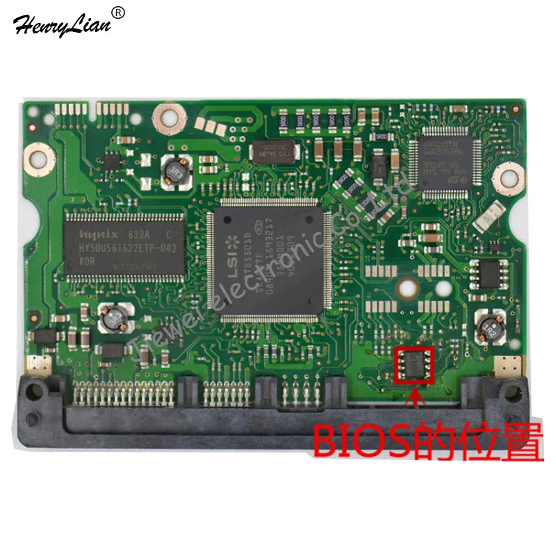 Для ST3500320AS ST3500620AS ST3500820AS 500GB 7200RPM.11 HDD PCB/BOARD номер: 100466725 REV A|pcb hdd|for hddpcb seagate |