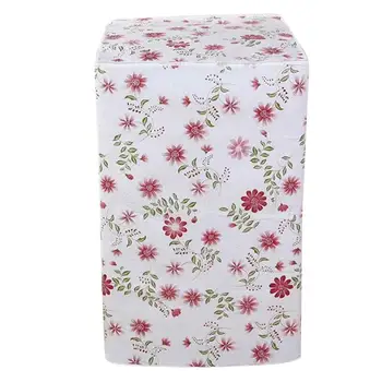

1pc Waterproof Cover Durable Practical Printing Dust Proof Dust Cover for Protecting Washing Machine Daily Life Home